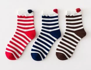 Laides Crew Sock 100%cotton